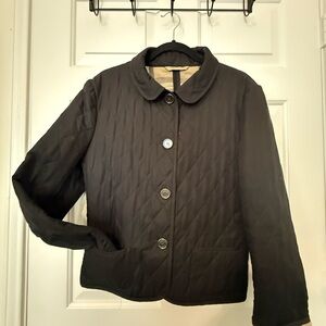 Burberry Women's Black Quilted Jacket